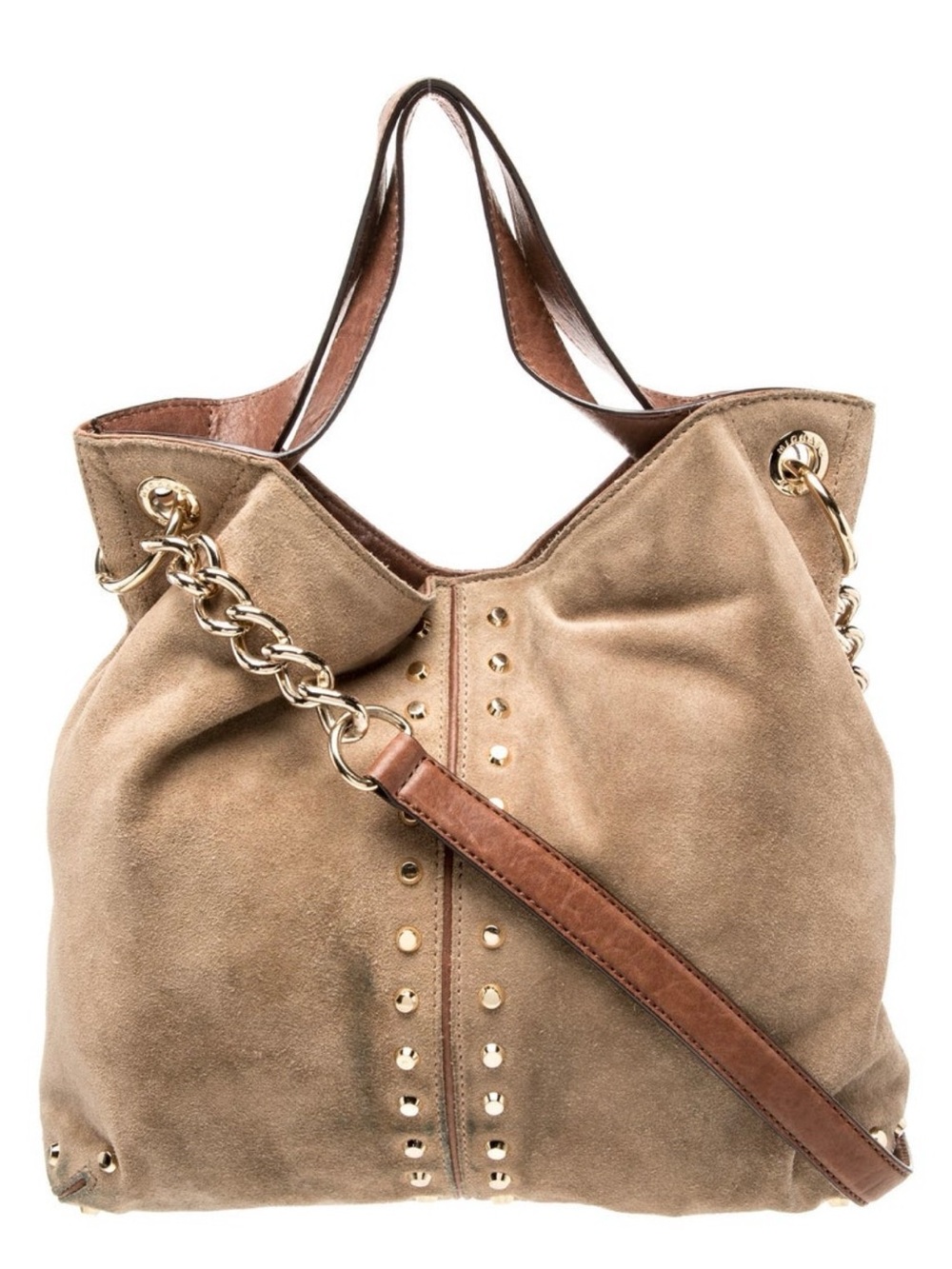 MICHAEL Michael Kors Suede Uptown Astor Shoulder Tote